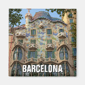Barcelona Casa Batllo Spanien Magnet (Vorne)