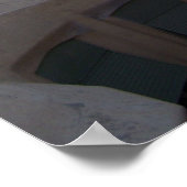 Barcelona Casa Milà von Antoni Gaudí Poster (Ecke)