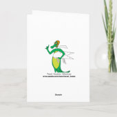 Barcelona Chocolate Note Card Karte (Rückseite)