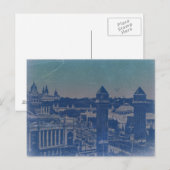 Barcelona City Centre Postkarte (Vorne/Hinten)