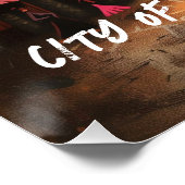 Barcelona: Ciudad de Gaudí y Sol. Poster (Ecke)