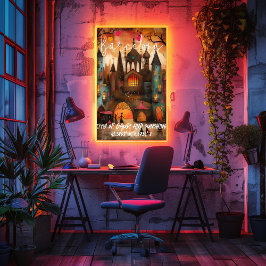 Barcelona: Ciudad de Gaudí y Sol. Poster