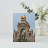 Barcelona Ciutadella Park/Garten: Postkarte (Stehend Vorderseite)