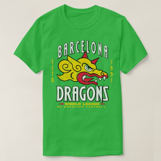 Barcelona Dragons T-Shirt (Design vorne)