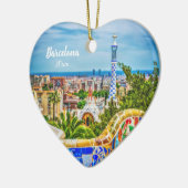 Barcelona Einzigartiges Foto Moderne Kunst Keramikornament (Links)