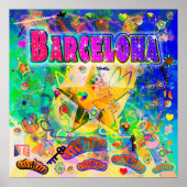 Barcelona Epoch Hour Poster (Vorne)