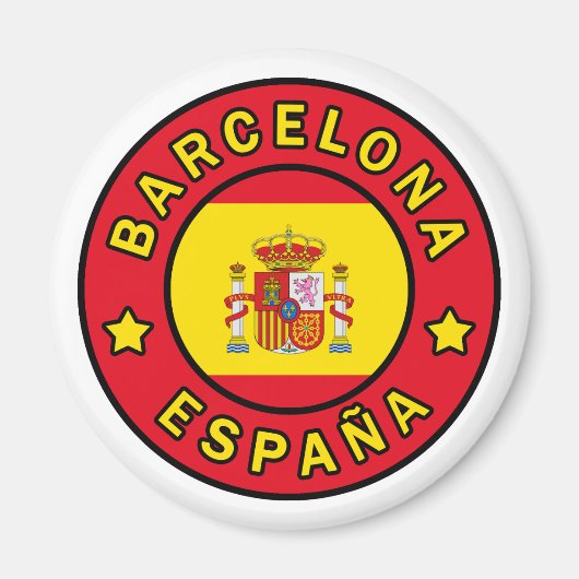 Barcelona España Magnet (Vorne)