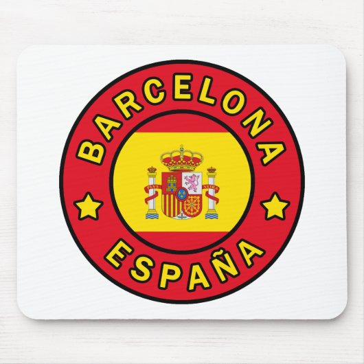 Barcelona España Mousepad (Vorne)