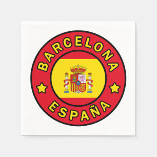 Barcelona España Serviette