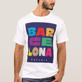 Barcelona Espania T-Shirt (Vorderseite)