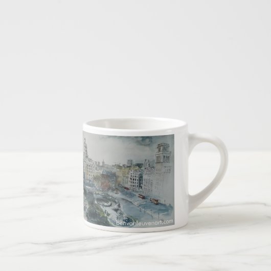 Barcelona espresso espressotasse (Rechts)