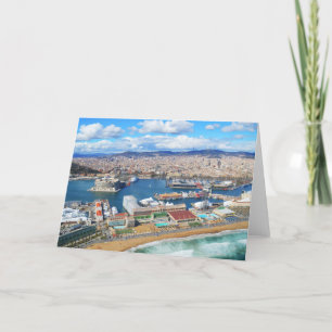 Barcelona Feiertagskarte