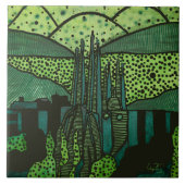 Barcelona Fliese (Vorderseite)