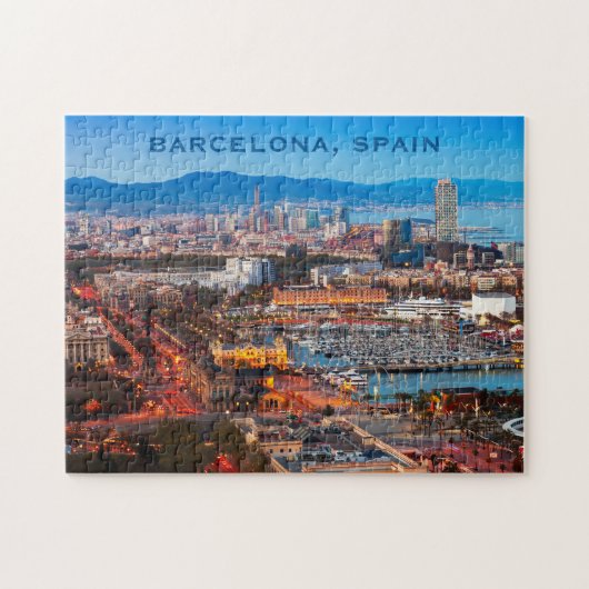 BARCELONA-Foto-Puzzle Puzzle (Horizontal)