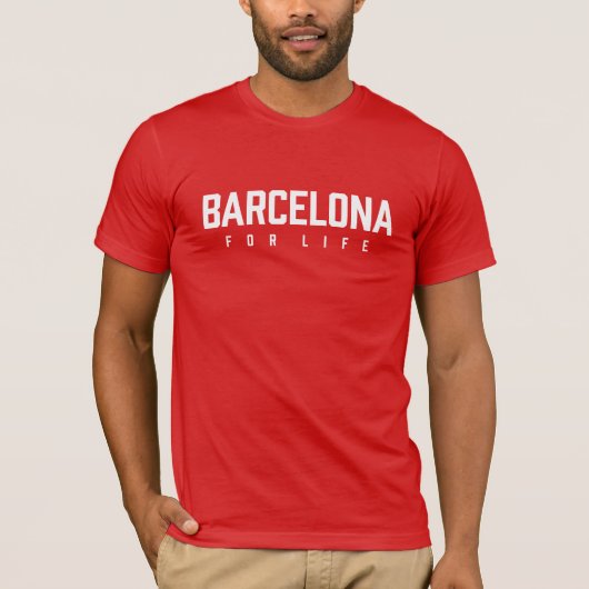 Barcelona fürs Leben T-Shirt (Vorderseite)
