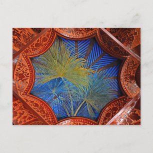 Barcelona. Gaudí. Casa Vicens. Innenseite. Ver. 4. Postkarte