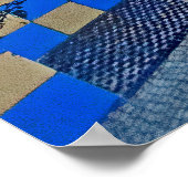 Barcelona. Gaudí. Casa Vicens. Innenseite. Ver. 6. Poster (Ecke)