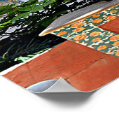 Barcelona. Gaudí. Casa Vicens. Poster (Ecke)