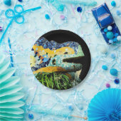 Barcelona, Gaudi - Eidechse, Spanien (dinning Pappteller (Party)