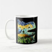 Barcelona, Gaudi - Eidechse, Spanien Kaffeetasse (Links)