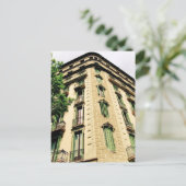 Barcelona Gebäude Postkarte (Stehend Vorderseite)