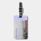 Barcelona Gepäckanhänger (Vorderseite vertikal)