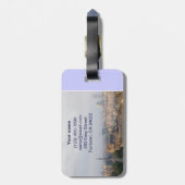 Barcelona Gepäckanhänger (Rückseite vertikal)