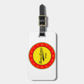 Barcelona Gepäckanhänger (Vorderseite vertikal)