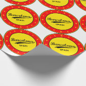 Barcelona Geschenkpapier (Ecke)