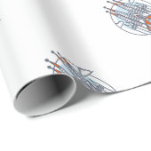 Barcelona Geschenkpapier (Rolleneckpunkt)