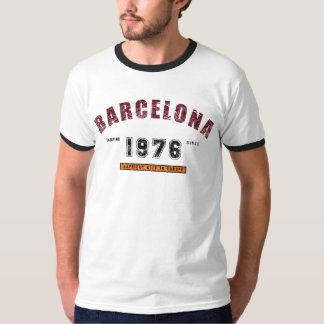 Barcelona - graues Vintages T-Shirt