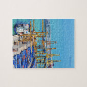 Barcelona-Hafen Puzzle (Horizontal)
