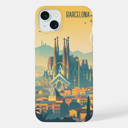 Barcelona iPhone Hülle (Rückseite)