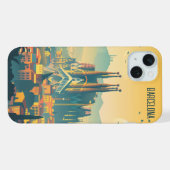 Barcelona iPhone Hülle (Rückseite (Horizontal))
