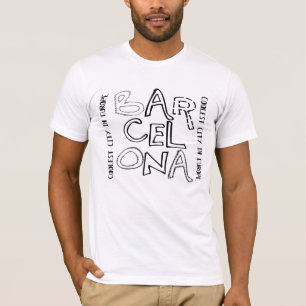 Barcelona ist - Modernist cool (helle Farben) T-Shirt