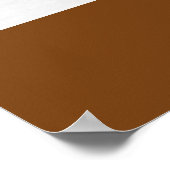 Barcelona Kaffeepause Poster (Ecke)