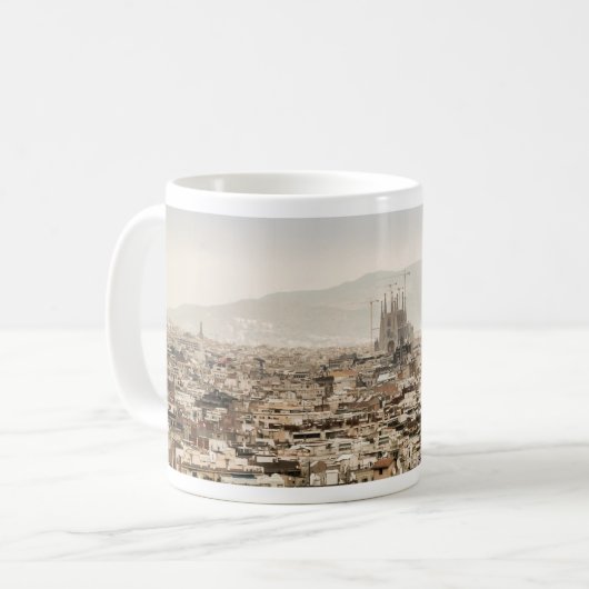 Barcelona Kaffeetasse (Vorderseite Links)