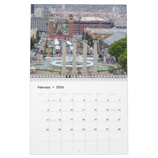 Barcelona-Kalender 2026 Kalender (Feb 2026)