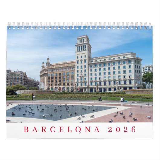 Barcelona-Kalender 2026 Kalender (Titelbild)
