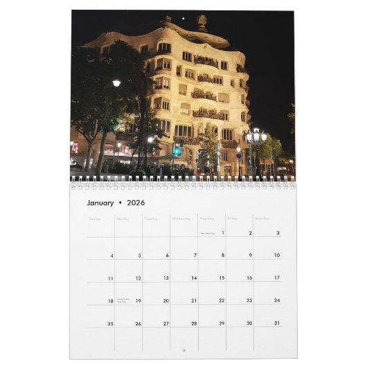 Barcelona-Kalender 2026 Kalender (Jan 2026)