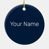 Barcelona Katalonien Sunset Skyline Spanien Stadt Keramik Ornament (Hinten)