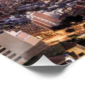 Barcelona Katalonien Sunset Skyline Spanien Stadt Poster (Ecke)