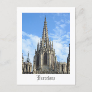 Barcelona Kathedrale Postkarte