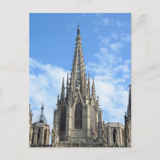 Barcelona Kathedrale Postkarte (Vorderseite)