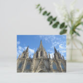 Barcelona Kathedrale Postkarte (Stehend Vorderseite)