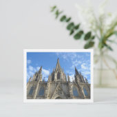 Barcelona Kathedrale Postkarte (Stehend Vorderseite)