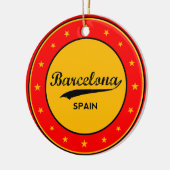 Barcelona Keramik Ornament (Links)