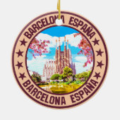Barcelona Keramik Ornament (Hinten)