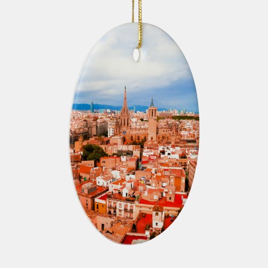 Barcelona Keramikornament (Rechts)