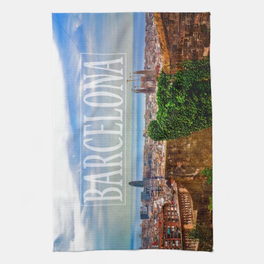 Barcelona Küchentuch (Vertikal)